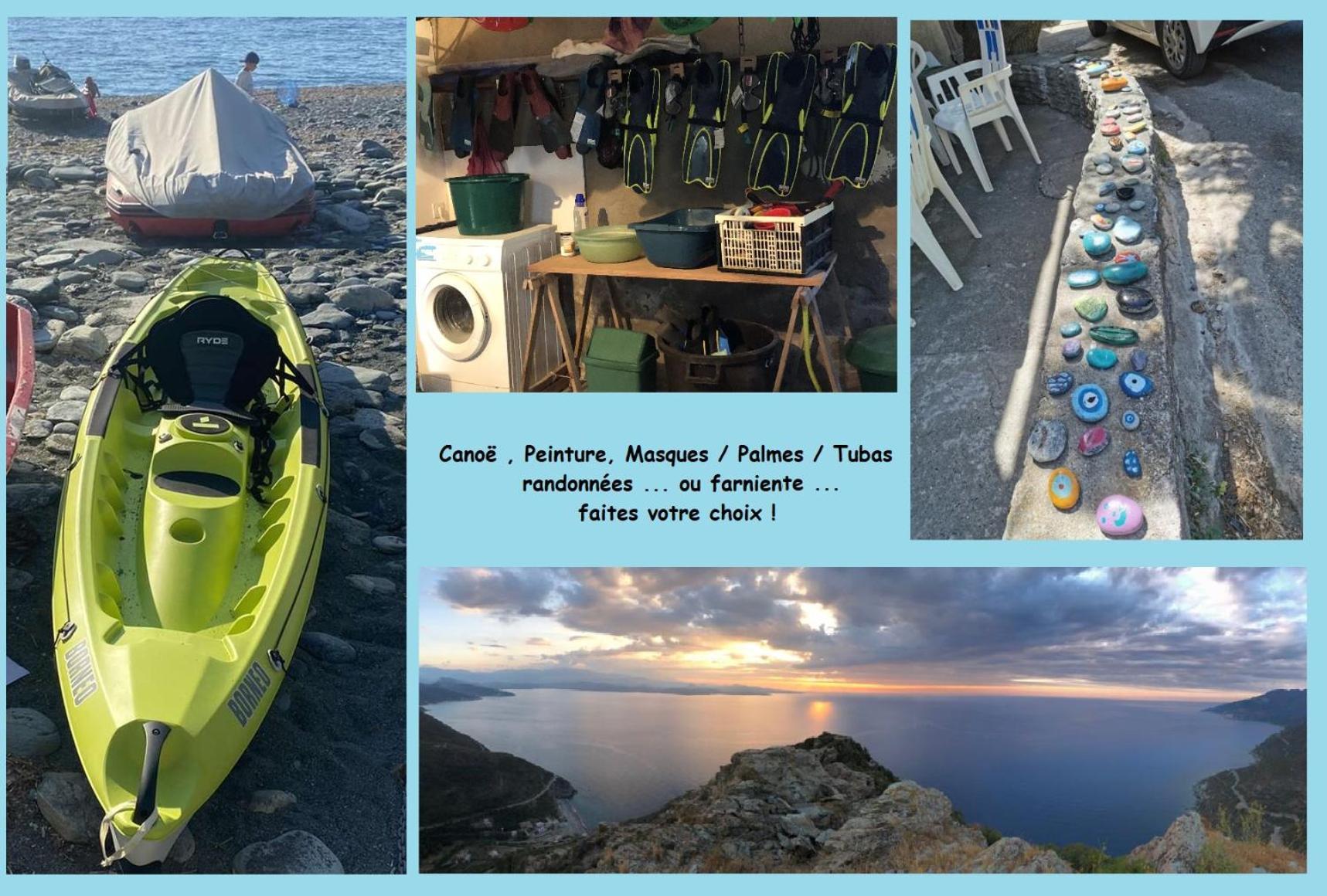 Cap Corse - Grande Maison Au Bord De Mer - Pmr Grillasca Exteriör bild